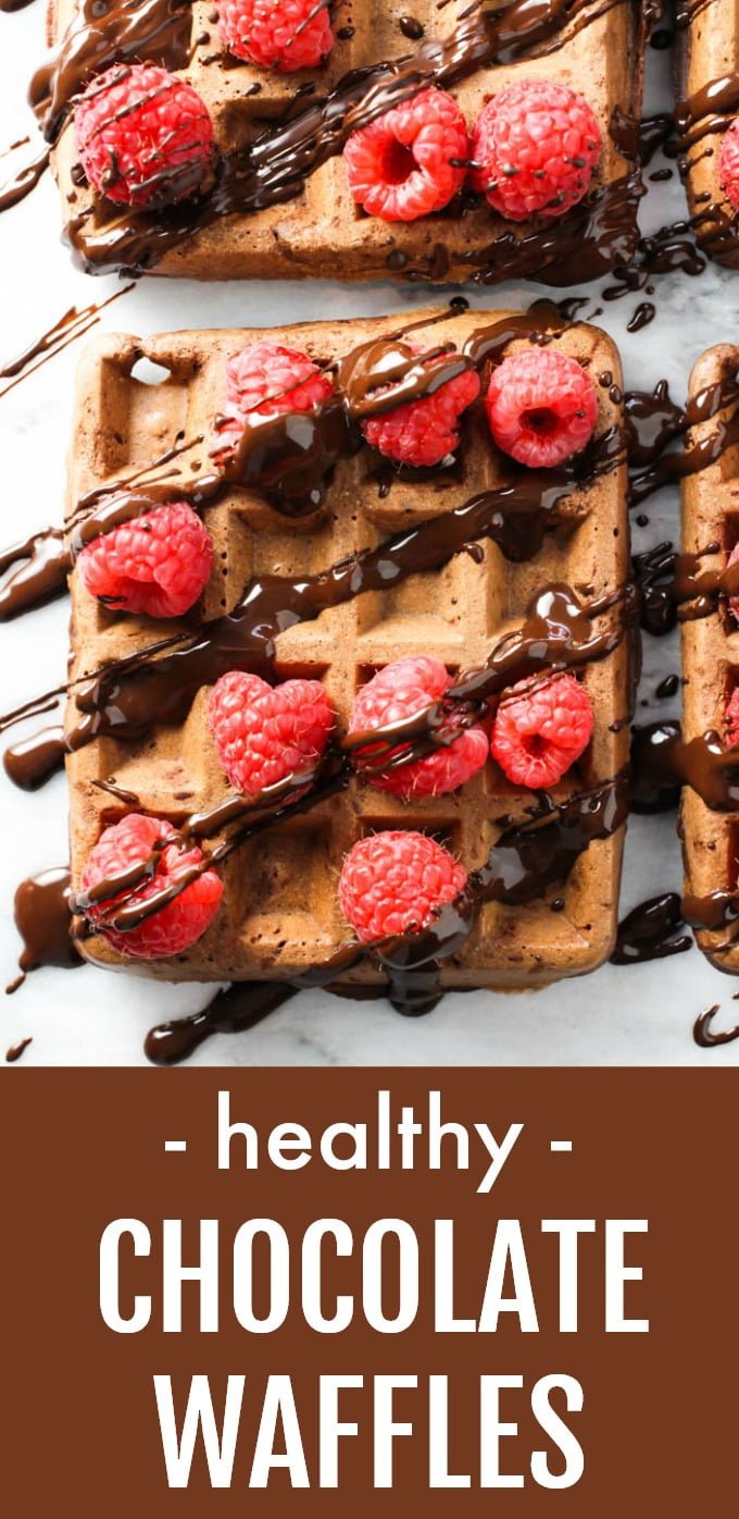 Healthy Chocolate Waffles