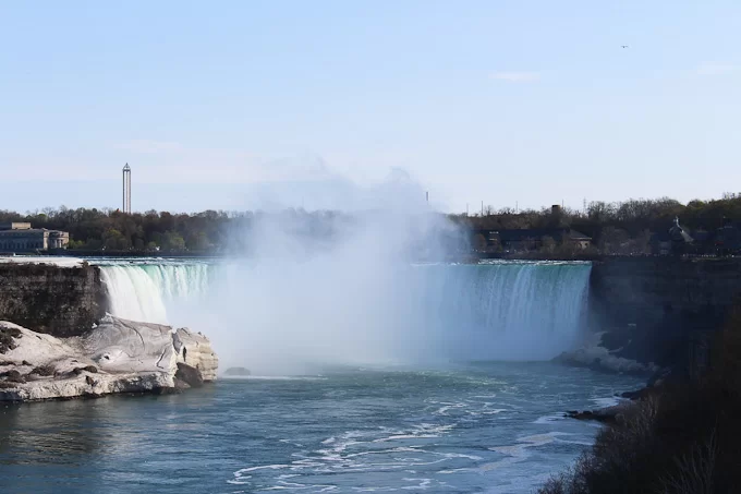 Canadian Niagara Falls or Horseshoe Falls.