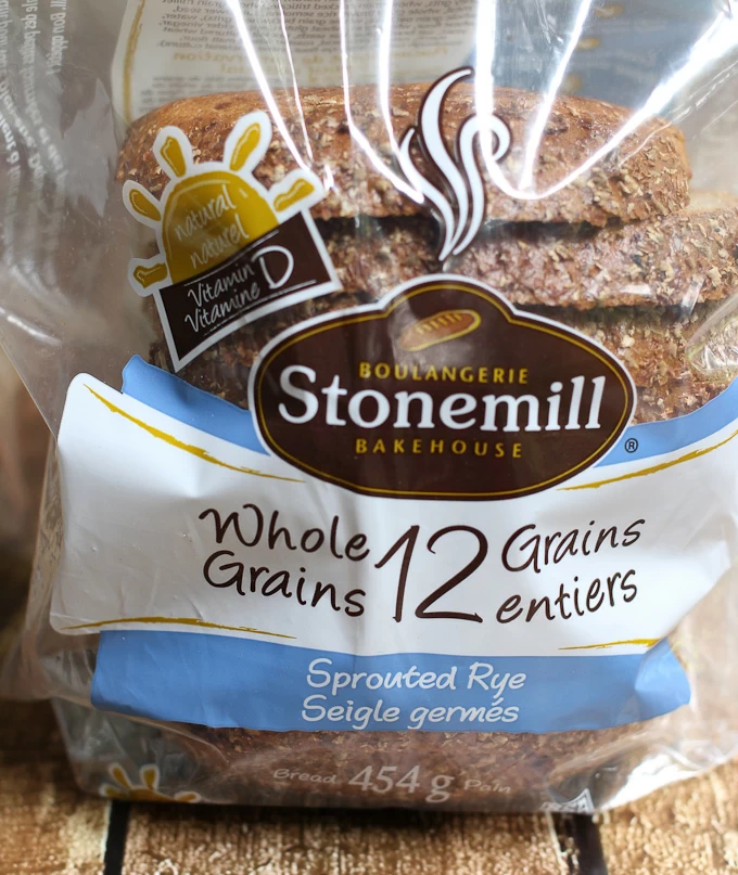 12 Grains Sprouted Rye Bread.