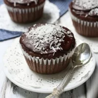 Vegan Chocolate Coconut Cupcakes