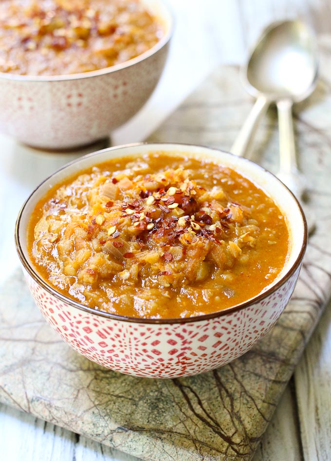 Red Lentil Vegetable Soup How To Cook Red Lentils - Red Lentil Vegetable Soup From Scratch| Homemade Recipes https://homemaderecipes.com/healthy/how-to-cook-red-lentils