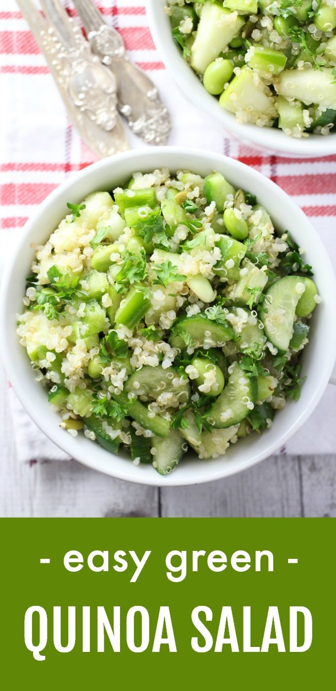 Quinoa Vegetable Salad (Healthy Recipe) | MariaUshakova.com