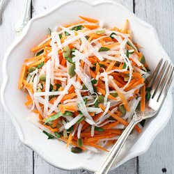 raw turnip salad recipe