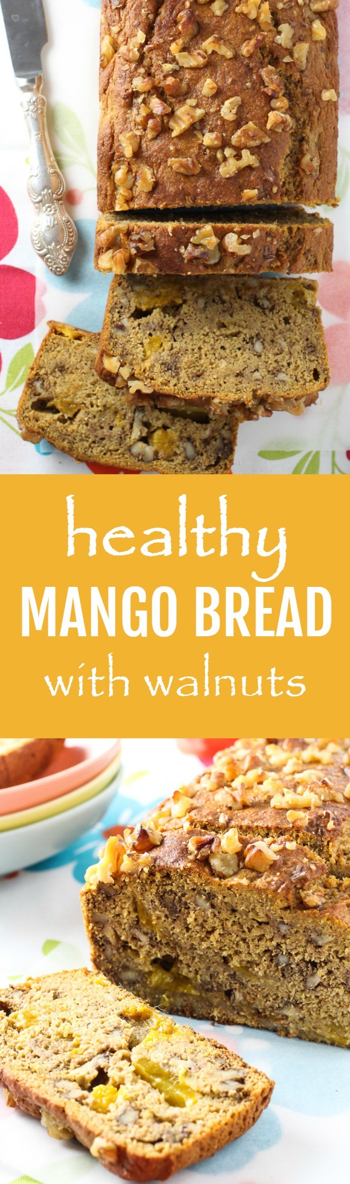 Healthy Mango Bread Recipe