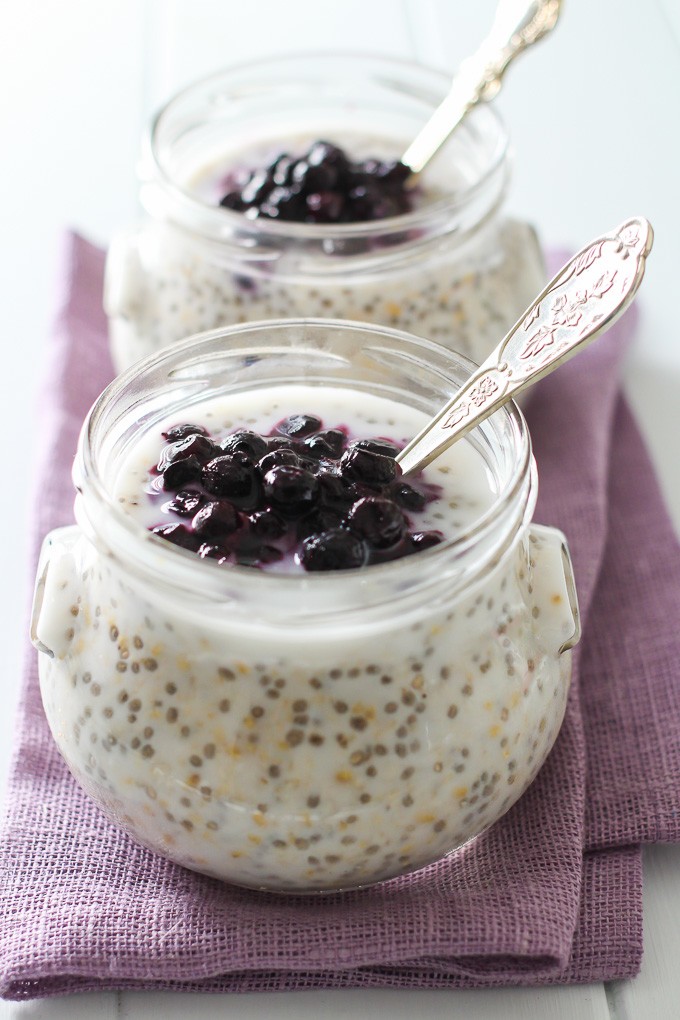 Overnight Steel Cut Oats Breakfast Jars - The Simple Veganista