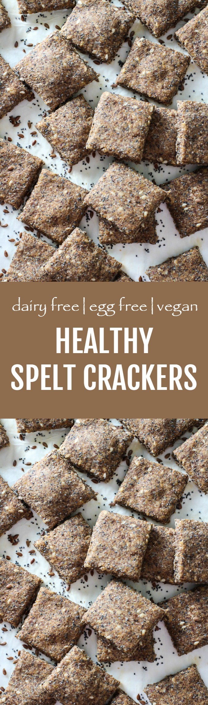 Healthy Spelt Crackers Recipe