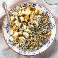 Fruit and Nut Quinoa Breakfast