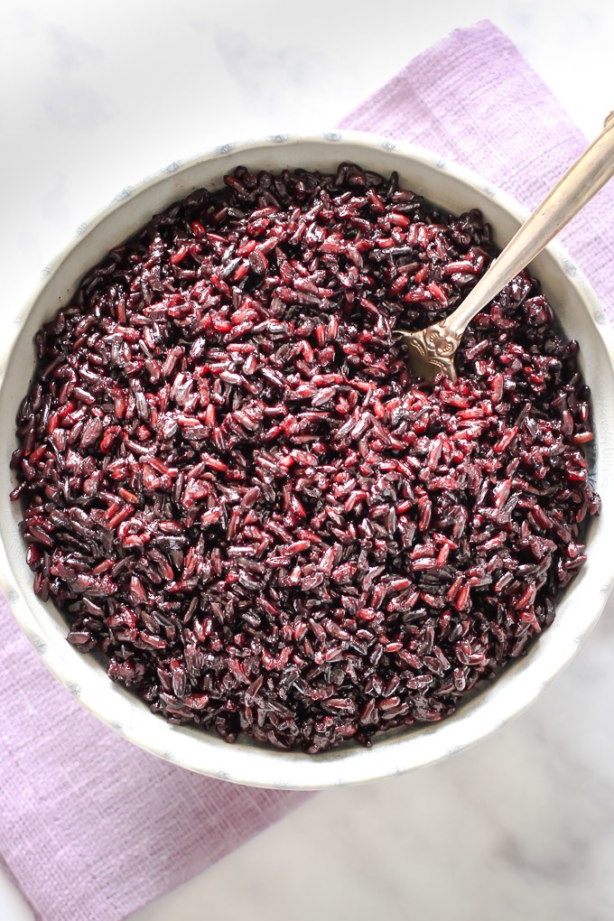 How To Cook Purple Rice In Rice Cooker 