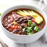 Canned Black Bean Soup