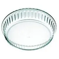 Simax Clear Glass Cake Dish