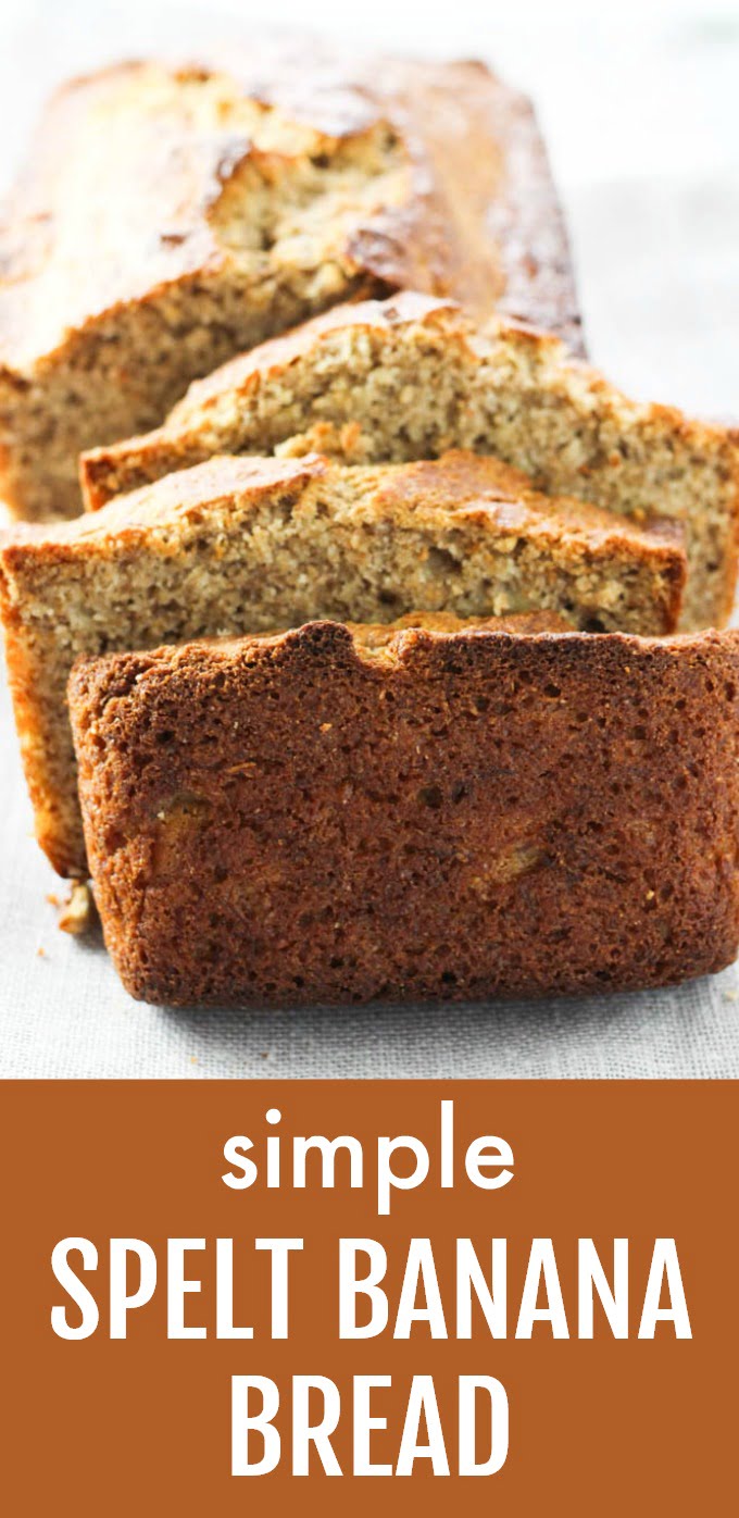 Simple Spelt Banana Bread (with Video)