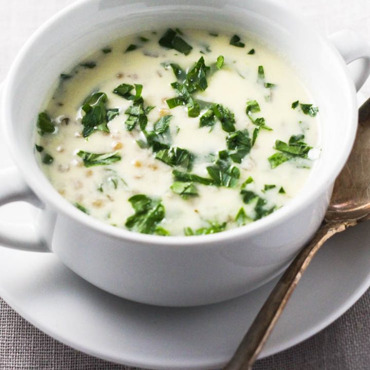 Armenian Yogurt Soup Spas