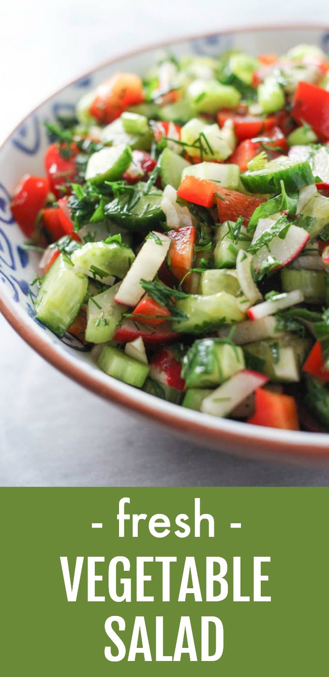 Fresh Vegetable Salad Recipe