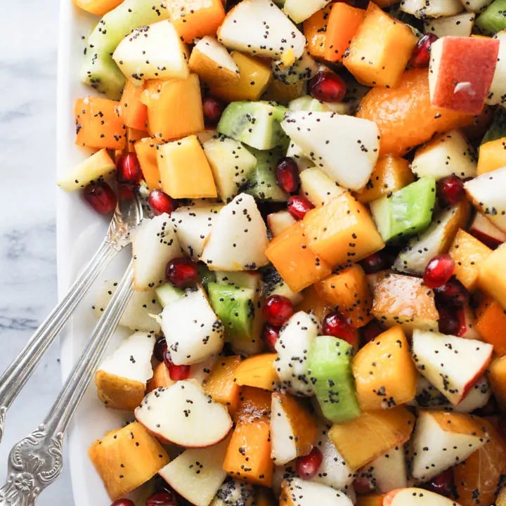 Fall and Winter Fruit Salad