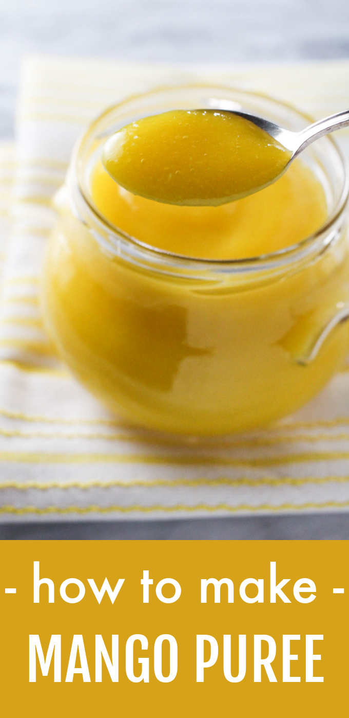 How to Make Mango Puree (Easy Recipe)