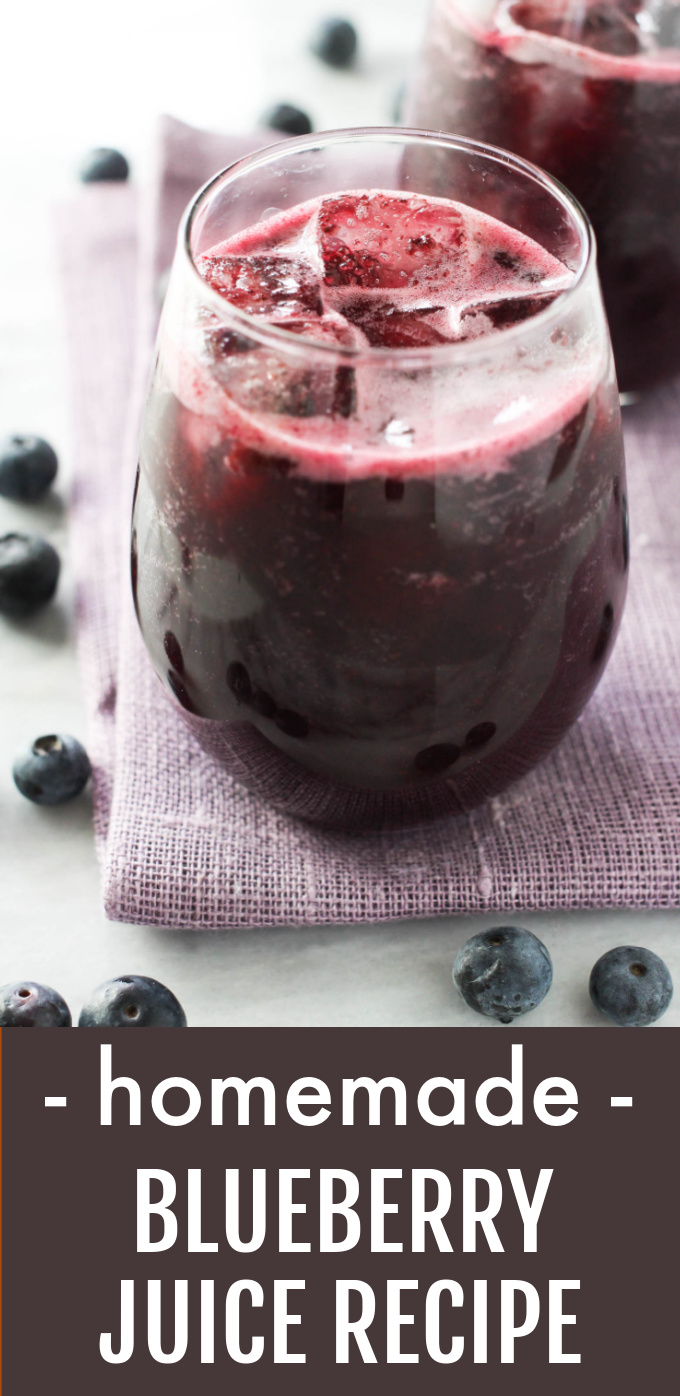 How to Make Blueberry Juice (Easy Recipe)