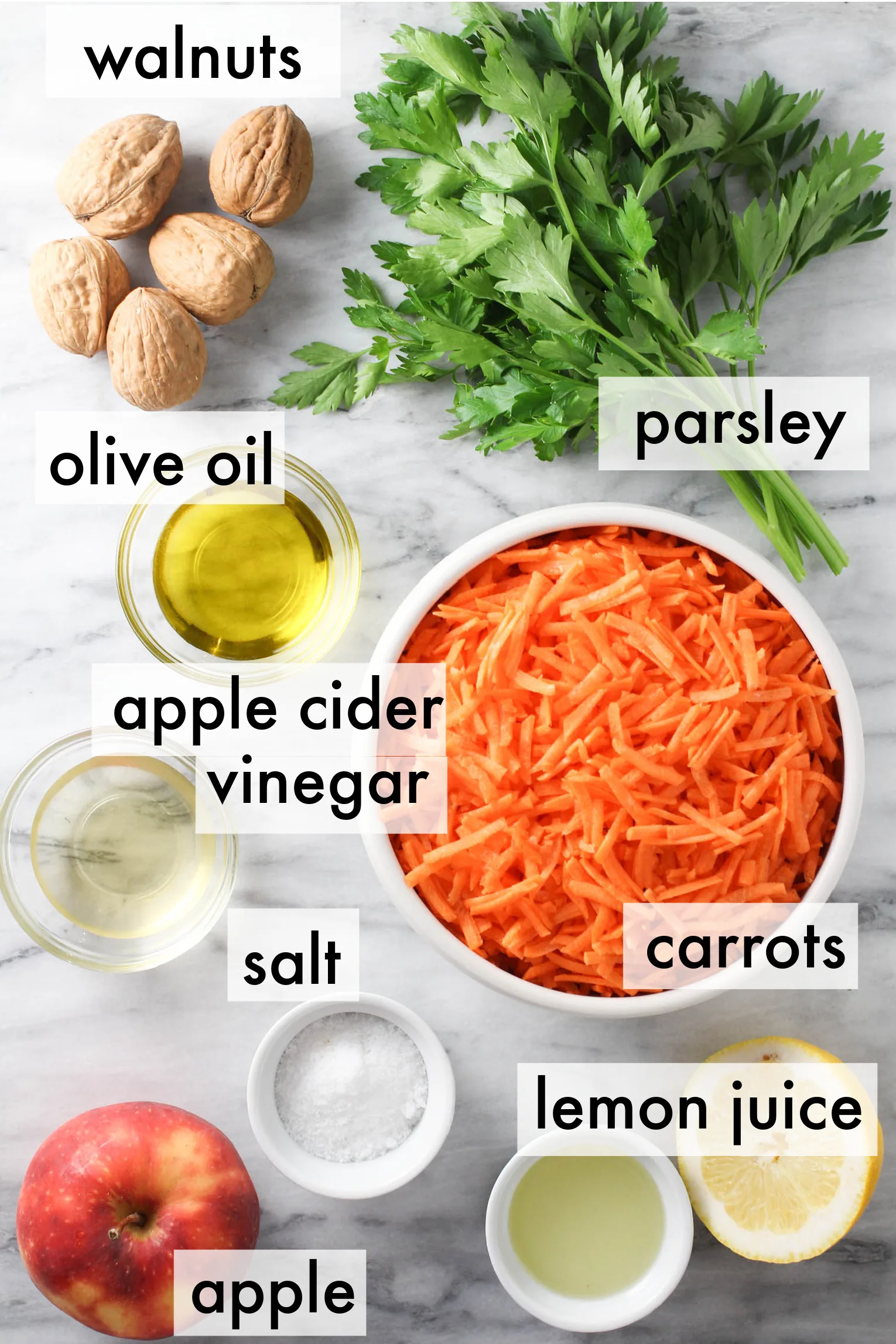 Raw Carrot Salad Recipe (with a Simple Dressing)
