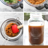Homemade juice collage. Text overlay saying: homemade juice.